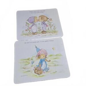 Betsy Clark Decorative Cutting Boards / Set of 2 / 1974 / Hallmark / UK